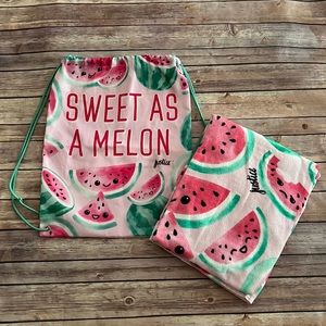 Justice Swim Towel & Cinch Sack